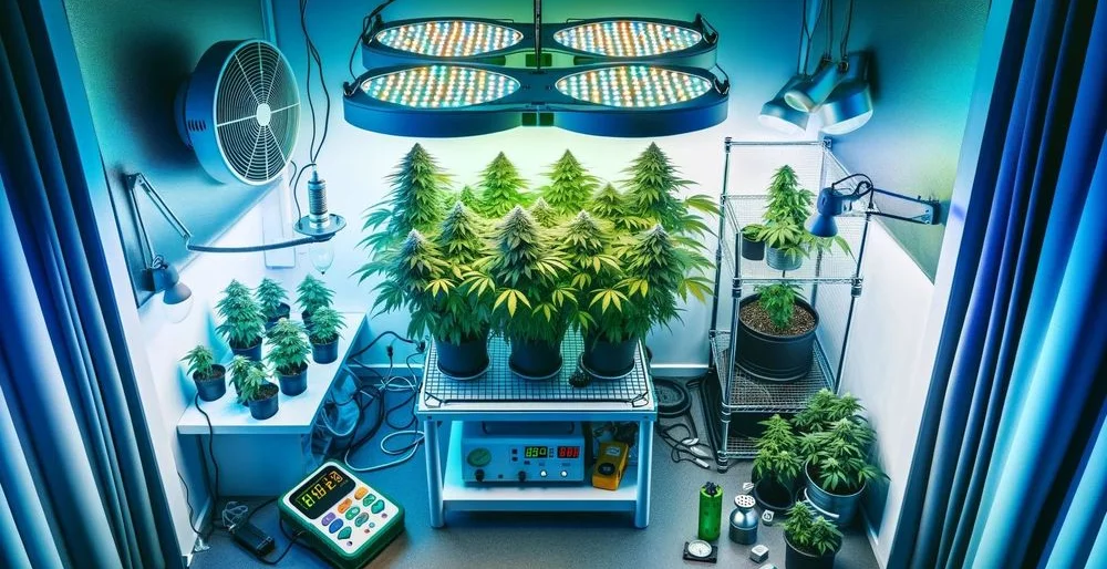 Cannabis Indoor Anbau
