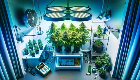 Cannabis Indoor Anbau