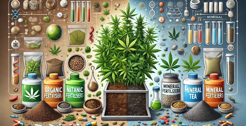 Cannabis: Organischer oder Mineralischer Dünger?
