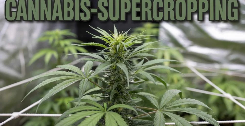 Cannabis-Supercropping