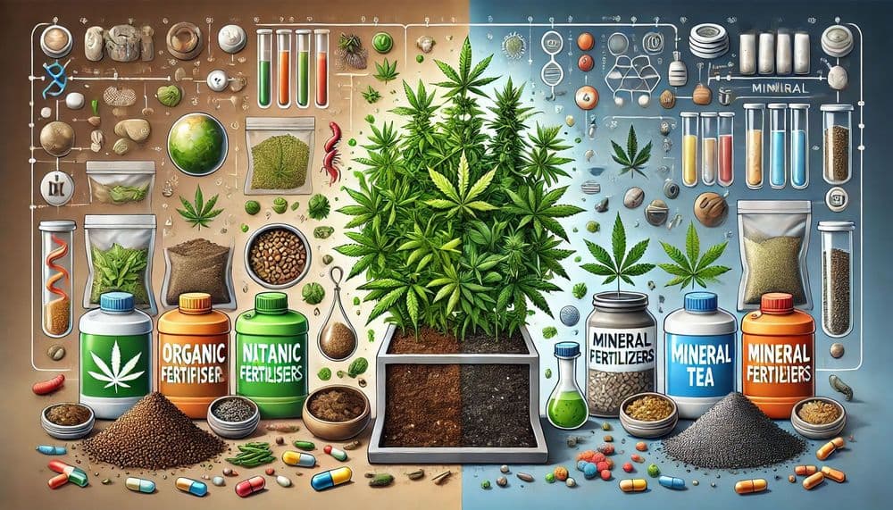 Cannabis: Organischer oder Mineralischer Dünger?